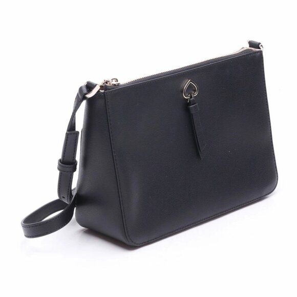 NWT Kate Spade Adel Medium Top Zip Crossbody Bag Purse - Black - Picture 4 of 10
